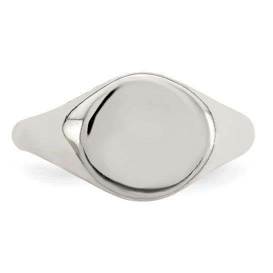 Round Signet Ring