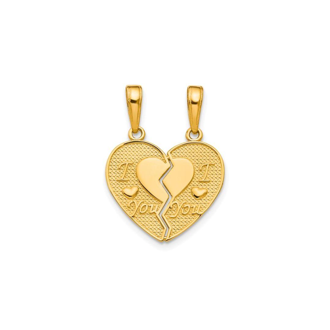 Break Apart Heart Charms - Elisha Marie Jewelry