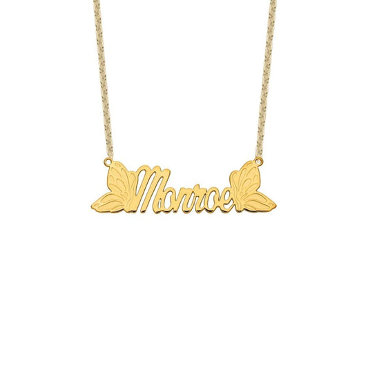 Butterfly Name Necklace - Elisha Marie Jewelry