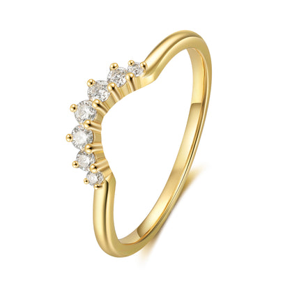 18K Gold Black Onyx Engagement Ring