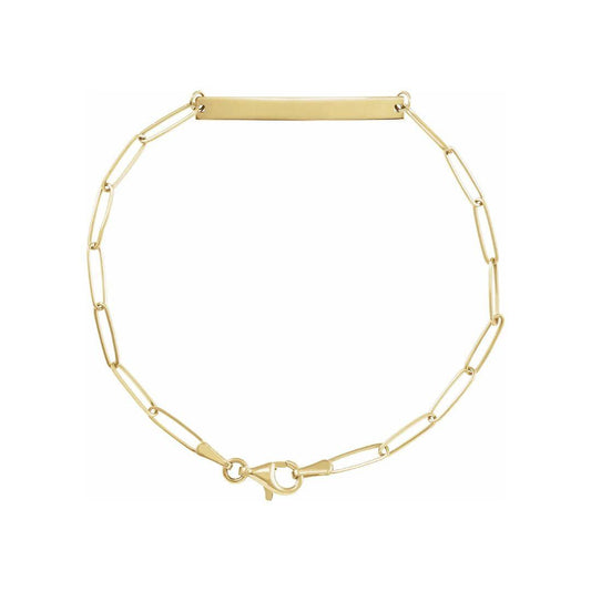 Engravable Bar Bracelet - Elisha Marie Jewelry