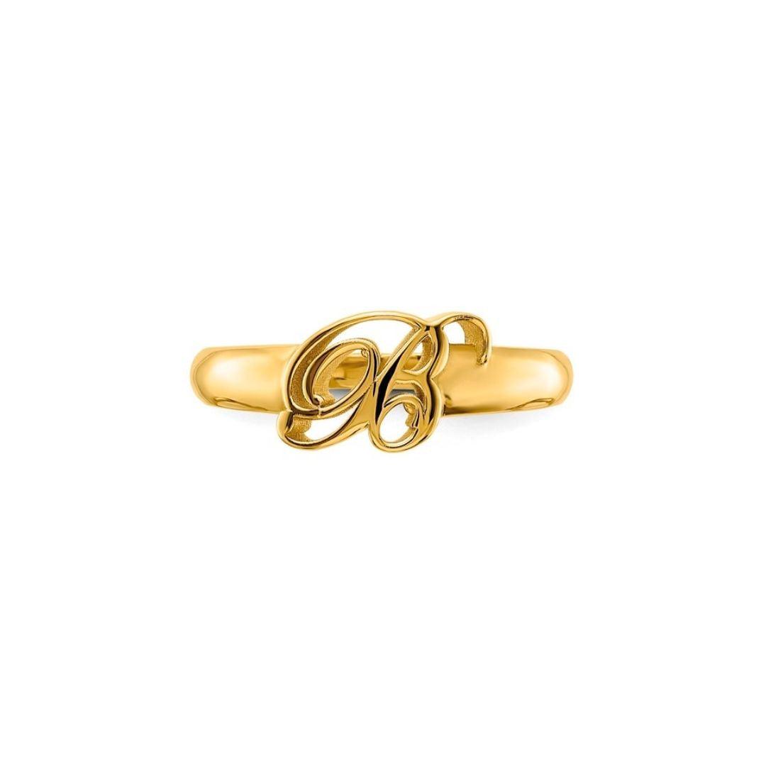 Initial Ring - Elisha Marie Jewelry