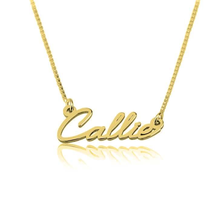 Script Name Necklace - Elisha Marie Jewelry