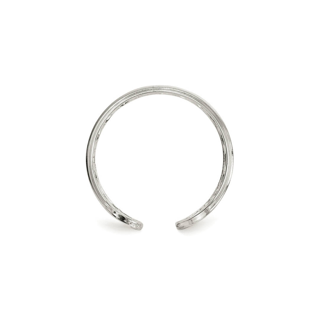 Silver Adjustable Cuff Ring - Elisha Marie Jewelry