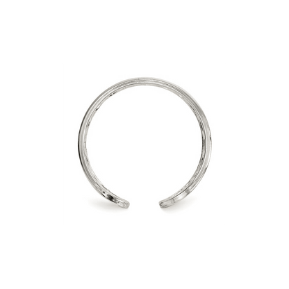 Silver Adjustable Cuff Ring - Elisha Marie Jewelry