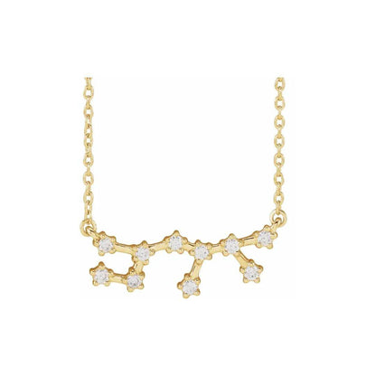 Zodiac Diamond Necklace - Elisha Marie Jewelry