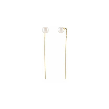 Pearl Threader Earring