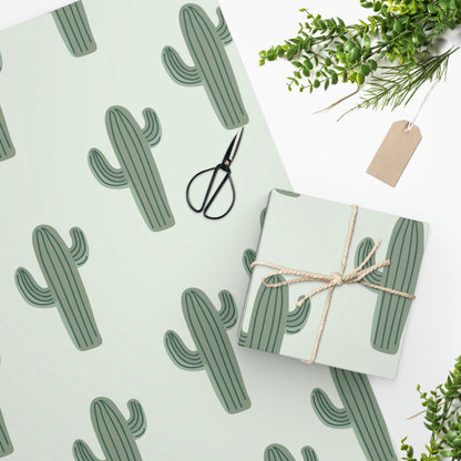 Catcus Wrapping Paper