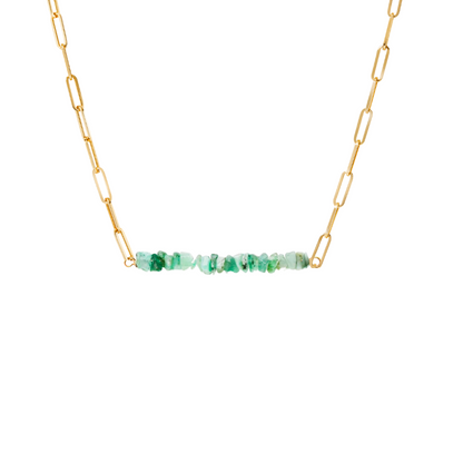 Organic Gemstone Necklace