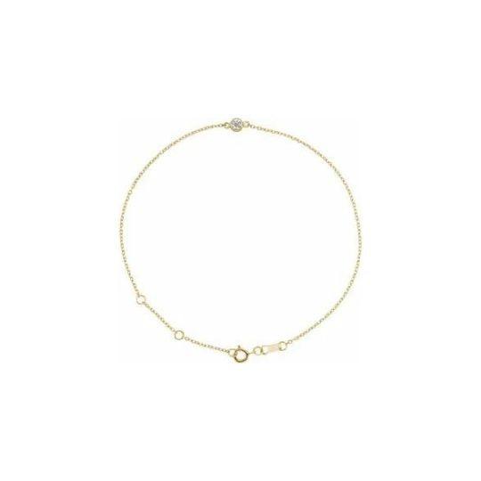Diamond Chain Bracelet - Elisha Marie Jewelry
