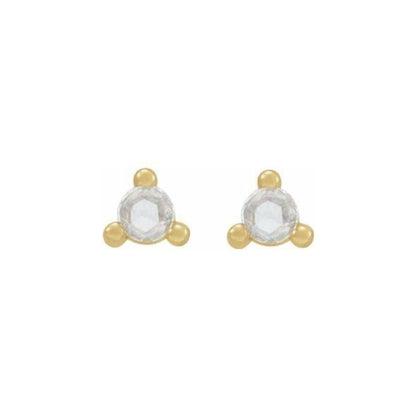 Gemstone Stud Earrings