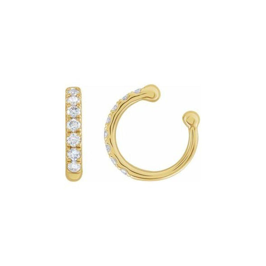 Diamond Ear Cuff - Elisha Marie Jewelry