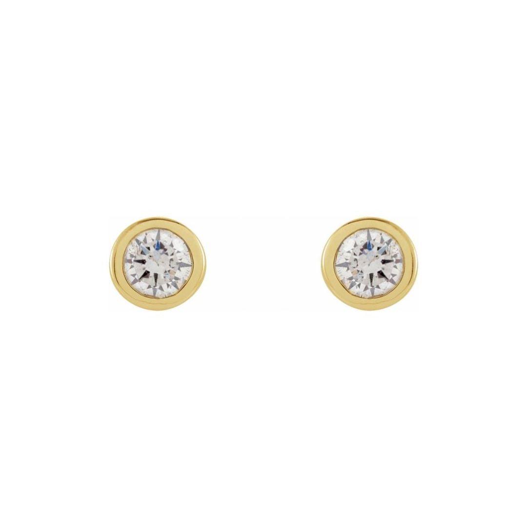 Diamond Micro Stud Earring - Elisha Marie Jewelry