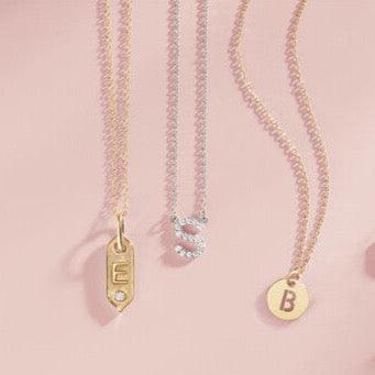 Initial Necklace - Elisha Marie Jewelry