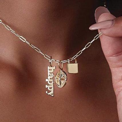 Lock Necklace - Elisha Marie Jewelry
