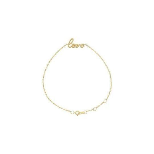 Love chain bracelet - Elisha Marie Jewelry