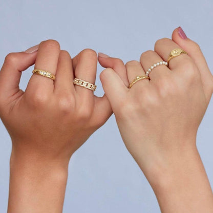 Stackable Diamond Ring - Elisha Marie Jewelry