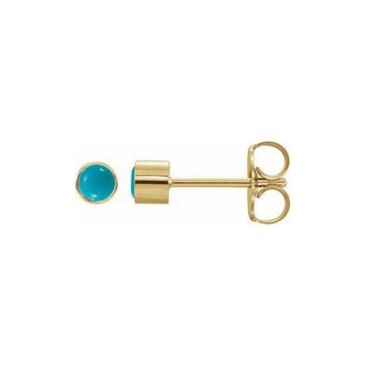 Turquoise Stud Earrings - Elisha Marie Jewelry