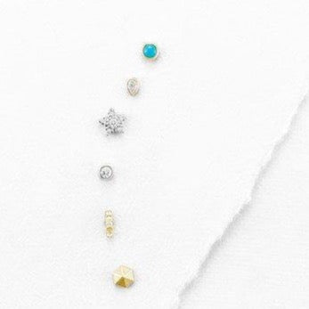 Turquoise Stud Earrings - Elisha Marie Jewelry